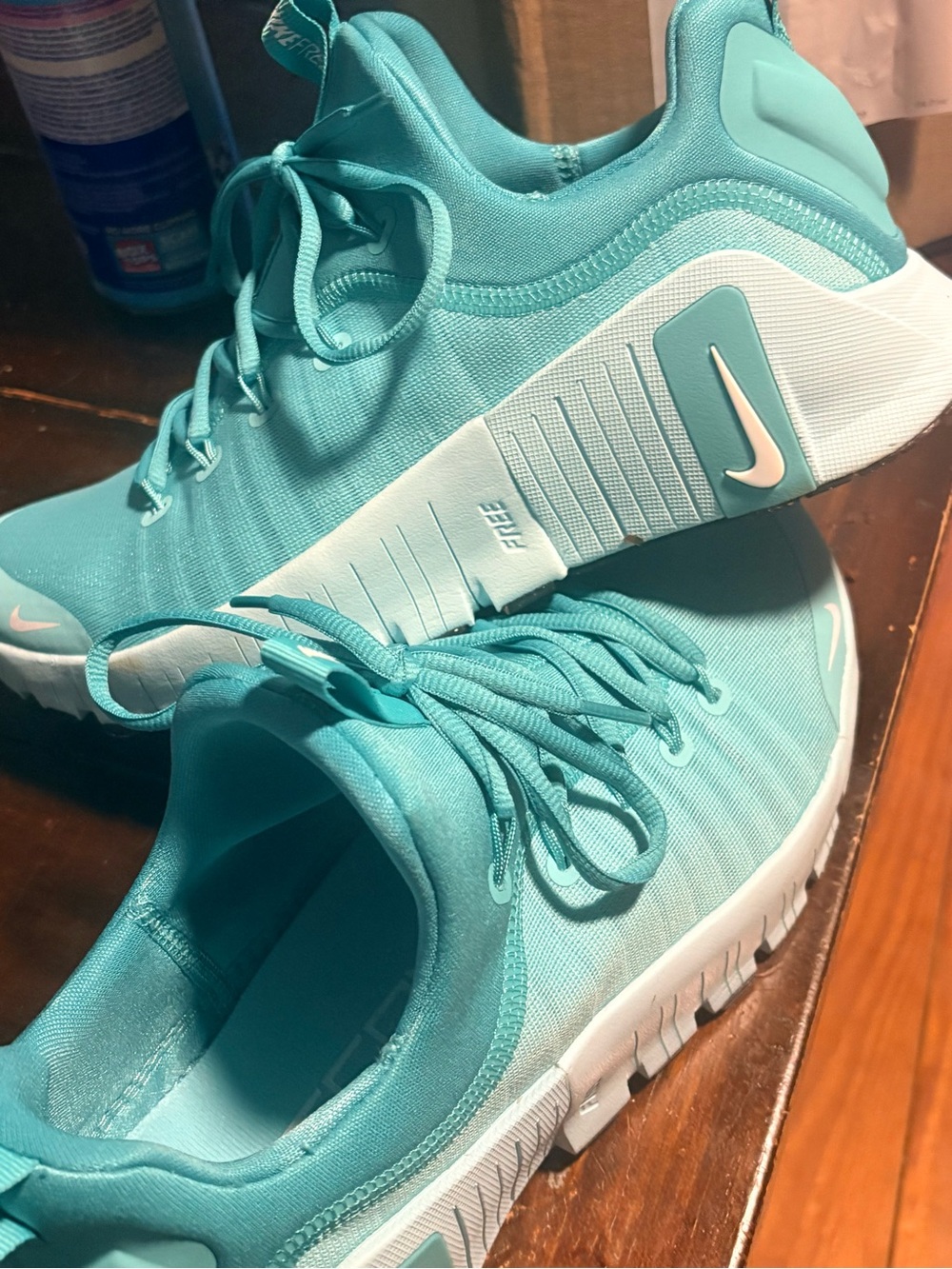 Nike Women's Teal/Aqua Training Sneakers